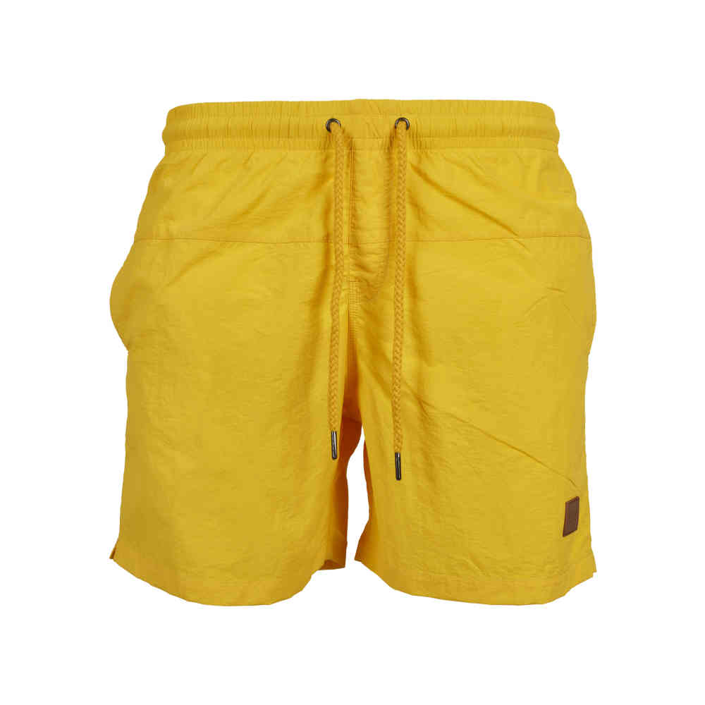 Urban Classics - Block Swim shorts - Yellow